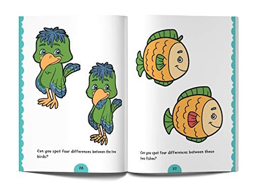 101 Spot the Differences : Fun Activity Books For Children (With Answer sheets) - Image 3