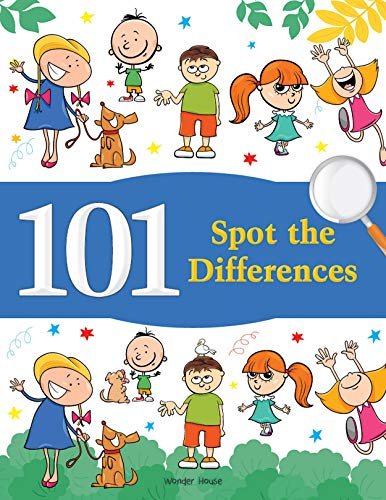 101 Spot the Differences : Fun Activity Books For Children (With Answer sheets) - Image 2