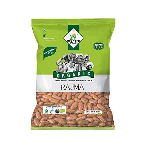 24 Mantra Organic Rajma, 500g