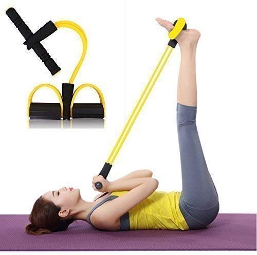 ASPERIA Pull Reducer, Waist Reducer Body Shaper Trimmer for Reducing Your Waistline and Burn Off Extra Calories, Arm Exercise, Tummy Fat Burner, Body Building Training, Toning Tube (Multi) - Image 4