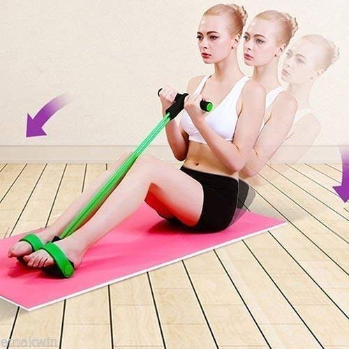 ASPERIA Pull Reducer, Waist Reducer Body Shaper Trimmer for Reducing Your Waistline and Burn Off Extra Calories, Arm Exercise, Tummy Fat Burner, Body Building Training, Toning Tube (Multi) - Image 8