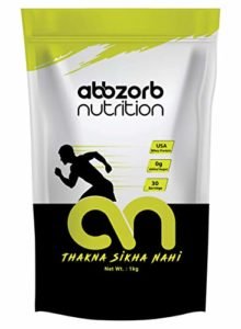Abbzorb Nutrition Whey Protein 26g Protein