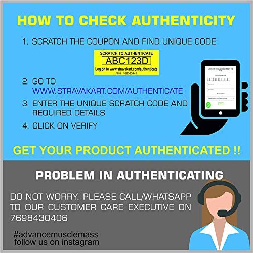 Advance MuscleMass Whey Isolate with Enzyme Blend | 25.05 gm Protein | Lactogen Free | Lab tested | Raw Whey Isolate from USA | Chocolate Flavour | 3 kg/6.6 lbs - Image 5