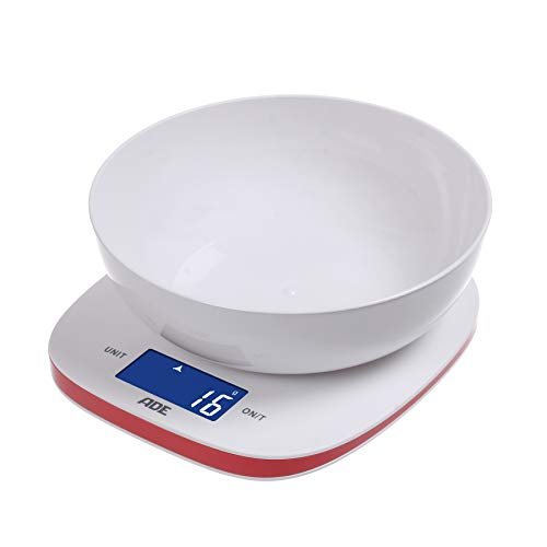 Generic 5Kg Digital Kitchen Scale and Food Scale with Free Bowl and Tare Function White - Image 3