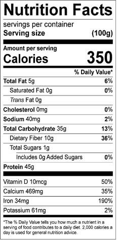 G growfit High Protein Flour 44% (1kg), Soy & Preservative Free, Boosts Immunity & Helps Build Muscle & Recovery, For Roti, Bread, Pizza, Cake etc, Contains Wheat, Oats Groats, Black Rice, Jackfruit, Amaranth, Flax and Pea protein ! - Image 8