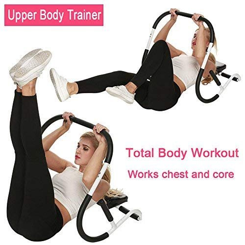 IRIS Fitness Ab Roller Abdominal Crunch Exercise Machine, Portable Crunch Trainer Workout Home Gym Equipment - Image 5