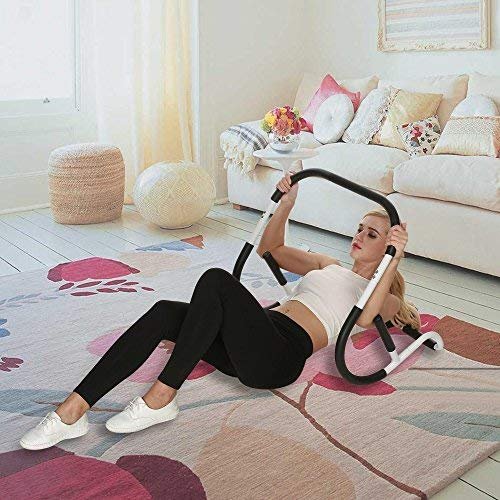 IRIS Fitness Ab Roller Abdominal Crunch Exercise Machine, Portable Crunch Trainer Workout Home Gym Equipment - Image 6