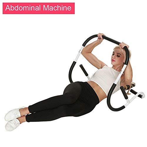 IRIS Fitness Ab Roller Abdominal Crunch Exercise Machine, Portable Crunch Trainer Workout Home Gym Equipment - Image 7