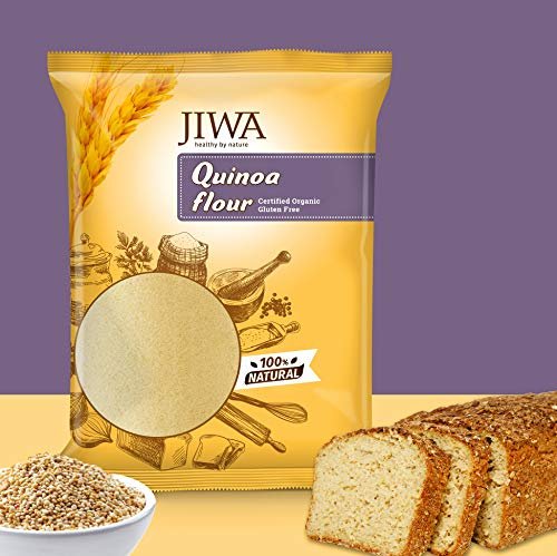 JIWA healthy by nature Organic Quinoa Flour, 900 g (Certified Organic & Gluten Free)