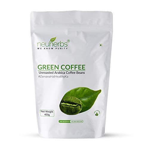 Neuherbs Green Coffee Beans Your Natural Immunity Booster And Weight Loss Partner: 400 G