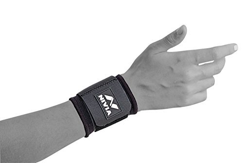 Nivia Wrist Support, Pack of 2 (Black) - Image 3