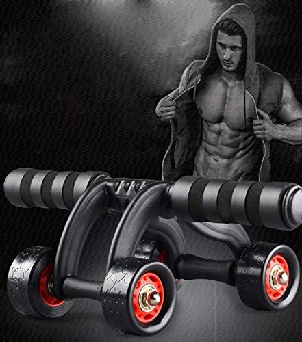 Piesome Anti Skid Wheel Total Body AB Roller Exerciser for Abdominal Stomach Exercise Training Equipment, Roller for Exercise, Excersice Roller, Fitness Roller for Exercise, Ab Roller for Men,Women - Image 7