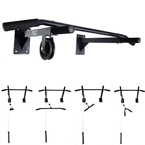 Protoner Dynamic Wall Mounting Chin up Bar Combo