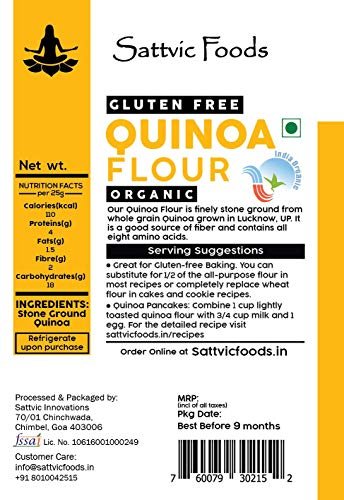 Organic Quinoa Flour (Gluten-Free)