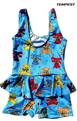 TEMPEST Swimming Kit for Girls | Kids with 1 Swimming Costume | Swim Suit | Swimwear | Swimming Dress Goggles Cap Ear Plug Nose Clip with Free KIT Bag (5-6 Years) - Image 4