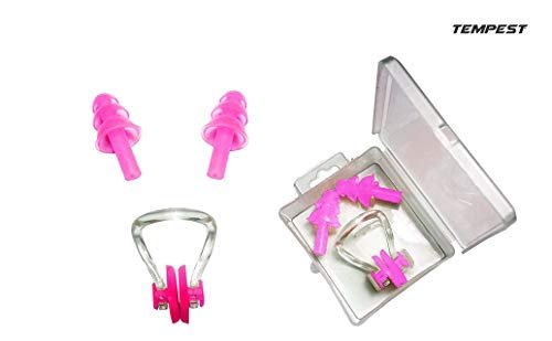 TEMPEST Swimming Kit for Girls | Kids with 1 Swimming Costume | Swim Suit | Swimwear | Swimming Dress Goggles Cap Ear Plug Nose Clip with Free KIT Bag (5-6 Years) - Image 8