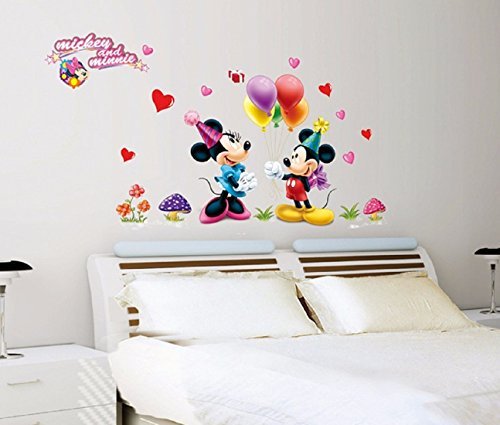 The Splash Vinyl Cartoons Wall Door Sticker, 19.68 x 27.55 Inches, Multicolour - Image 3