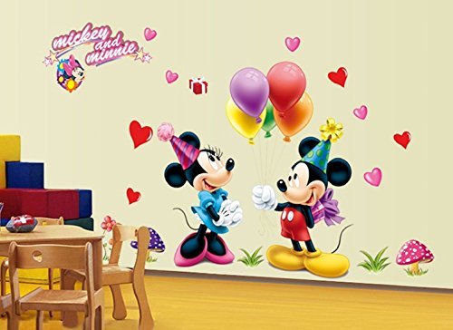 The Splash Vinyl Cartoons Wall Door Sticker, 19.68 x 27.55 Inches, Multicolour - Image 4