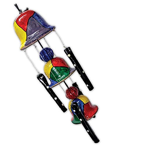 Toykraft :Wind Chime Making Kit - Terracotta Tinkles | DIY Wind Chimes kit for Kids | Handicrafts Chime | DIY for Kids 7 bove Years | Gifts for Girls Boys | Kids Art and Craft Kit - Image 4