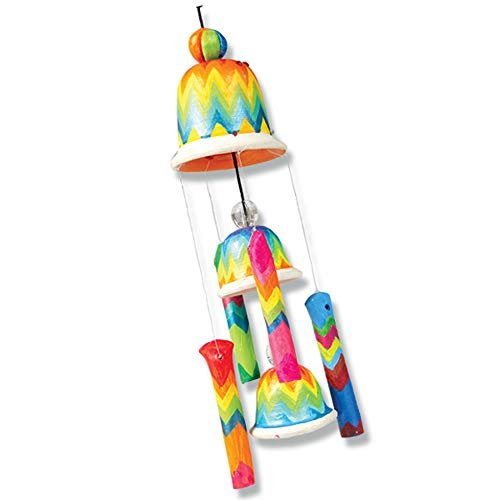 Toykraft :Wind Chime Making Kit - Terracotta Tinkles | DIY Wind Chimes kit for Kids | Handicrafts Chime | DIY for Kids 7 bove Years | Gifts for Girls Boys | Kids Art and Craft Kit - Image 5