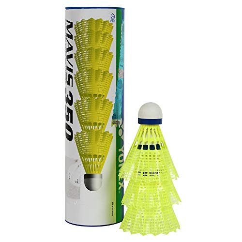 Yonex Mavis 350 Nylon Shuttlecock (Pack of 6) - Made in Japan - Image 3