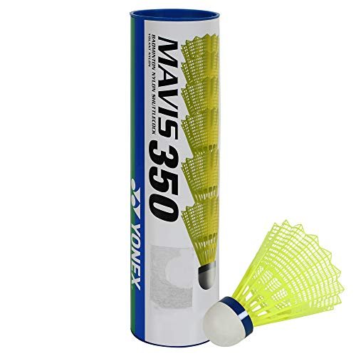 Yonex Mavis 350 Nylon Shuttlecock (Pack of 6) - Made in Japan - Image 2