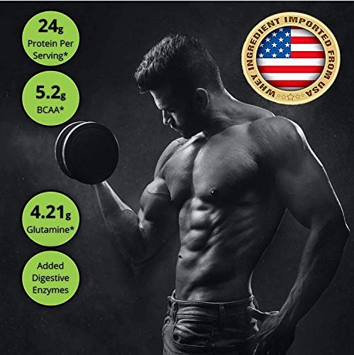 1 Scoop Nutrition 100% Whey Protein Powder 1kg | Raw Whey Protein Concentrate Supplement with Digestive Enzymes - Image 4