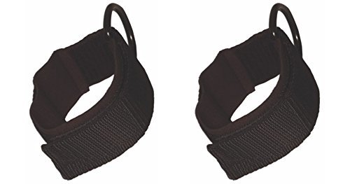 B Fit Ankle Strap Neoprene Padded Fitness Wrist Cuff with D Ring High Strength Exercises Belt Gym Pulley Strap for Cable Machines, One Pair - Image 3