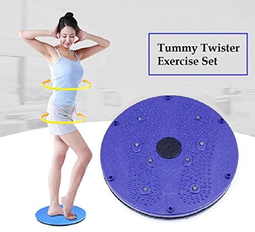 Bolditech ABS Plastic Multipurpose Exerciser-Body Tummy Twister Useful for Figure Tone-Up, Weight Reduction, Pyramids and Double Spring Waist Trimmer-Toner Fitness Equipment, (Multicolour) - Image 7