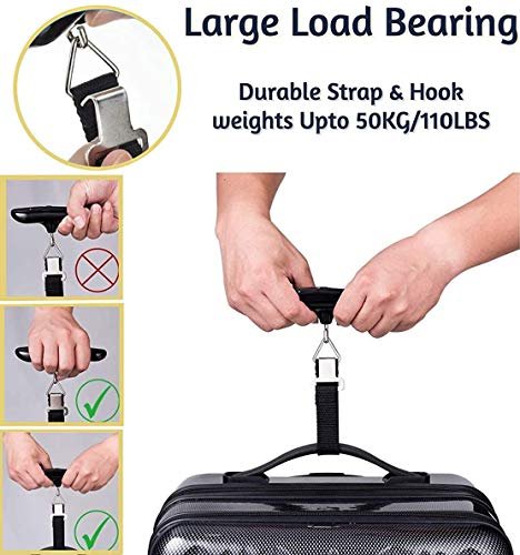 Bulfyss 50 Kgs Portable Hanging Digital Weighing Scale for Luggage (1 Year Warranty) - Image 5