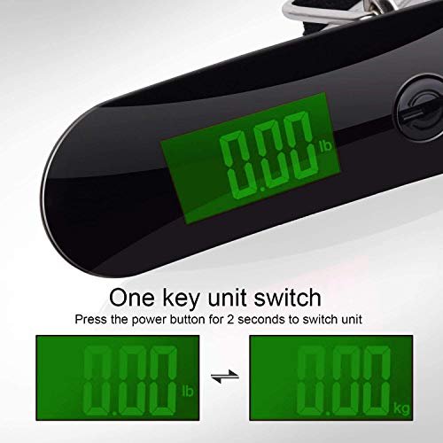 Bulfyss 50 Kgs Portable Hanging Digital Weighing Scale for Luggage (1 Year Warranty) - Image 6
