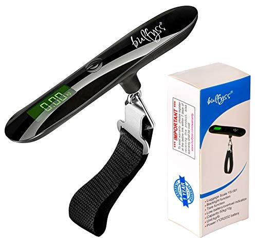 Bulfyss 50 Kgs Portable Hanging Digital Weighing Scale for Luggage (1 Year Warranty)