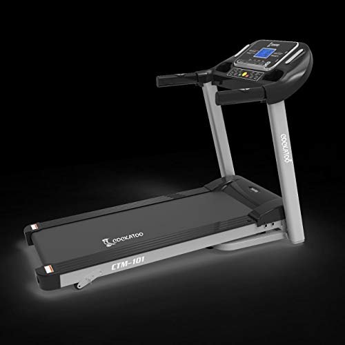 Cockatoo CTM-101 Stainless-Steel Manual Incline 2.5 HP - 5 HP Peak DC Motorised Treadmill for Home Use, Free Installation Assistance, Others (Black) Iso Certified - Image 4
