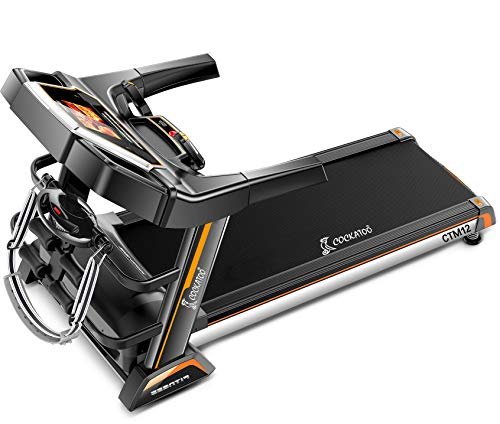 Cockatoo CTM12, 6 HP Peak AC Motorized Treadmill, Max Speed 22 Km/Hr, Max User Weight 150 Kg (Free Installation Assistance) - Image 5