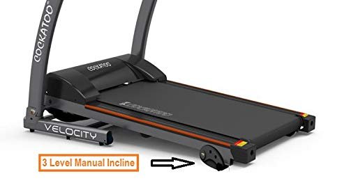 Cockatoo Velocity Series 1.25 HP (2.5 HP Peak) & 1.5 HP (3 HP Peak) DC Motorized Treadmill - Image 8