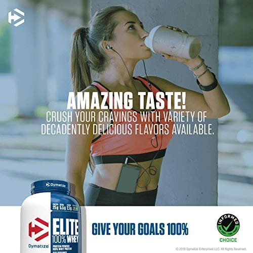 Dymatize Elite 100% Whey Protein Supplement Powder, Pre and Post Workout Protein Powder, 5 lbs, 2.26 kg, Strawberry Blast - Image 8