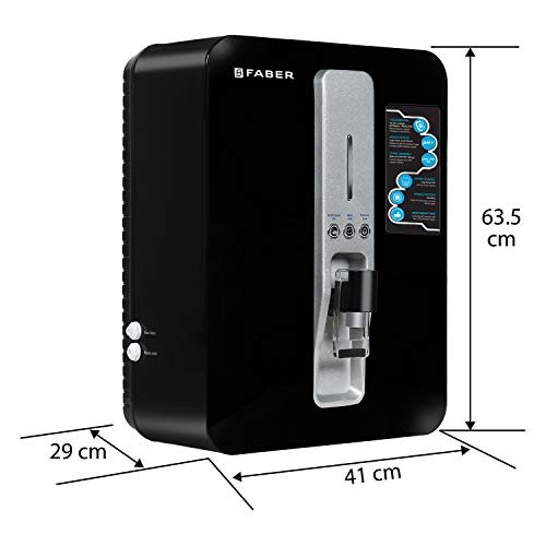 Faber Neutron PRO PH Enhancer+MAT) 9 Stage, Water Purifier with Upto 2500 TDS, Black - Image 3