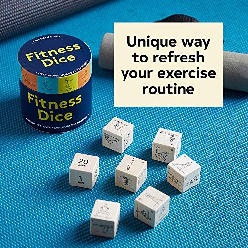 Fitness Dice: 7 Wooden Dice, Over 45,000 Workout Routines - Image 4