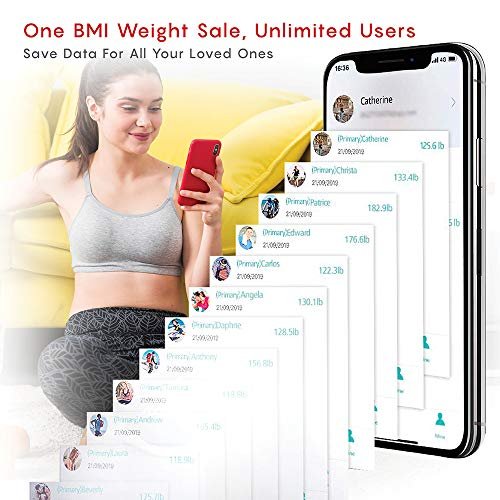 Hesley Weight Machine/ weighing scale/Weighing machine with BMI for upto 10 users with Steel platform - Image 6