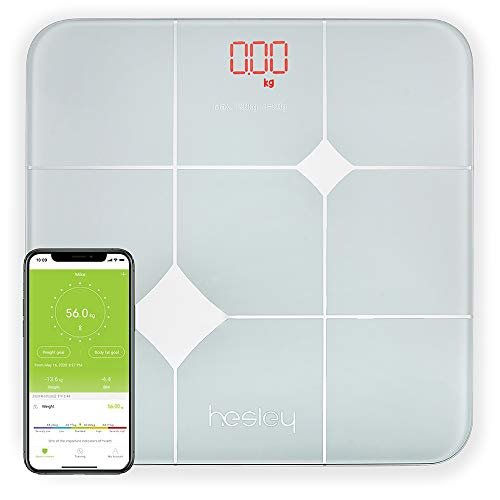 Hesley Weight Machine/ weighing scale/Weighing machine with BMI for upto 10 users with Steel platform