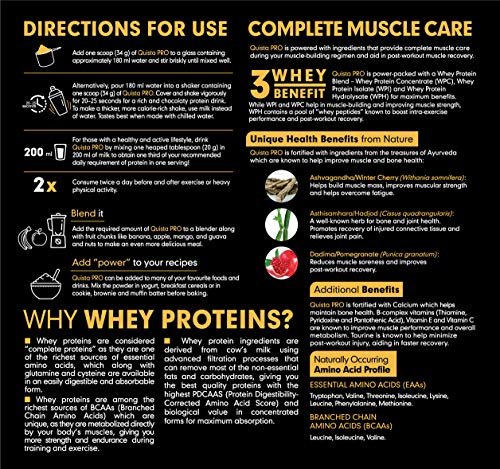 Himalaya Quista Pro Advanced Whey Protein Powder - 2 kg (Chocolate) - Image 6