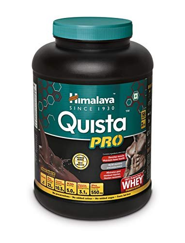 Himalaya Quista Pro Advanced Whey Protein Powder - 2 kg (Chocolate)