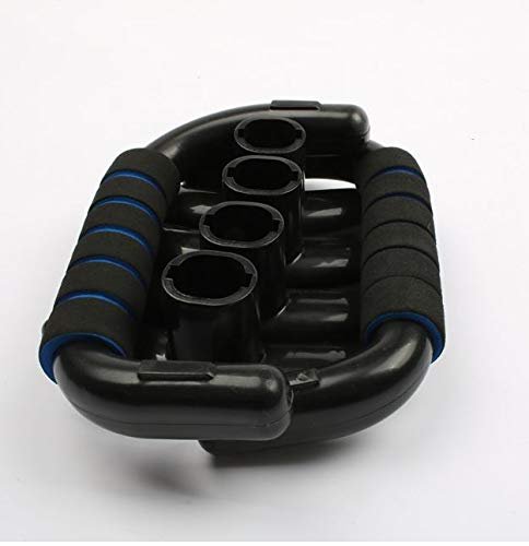 LAFILLETTE Stylish Push Up Bar Stand with Soft Grip for Gym, Exercise, Fitness, Home Workout Push Up ,Plastic, black(for Men and Women). - Image 6