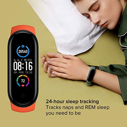 SILVERX M5 Smart Band – India’s No. 1 Fitness Band, 1.1-inch AMOLED Color Display, Magnetic Charging, 2 Weeks Battery Life, Personal Activity Intelligence (PAI), Women’s Health Trackingm - Image 6