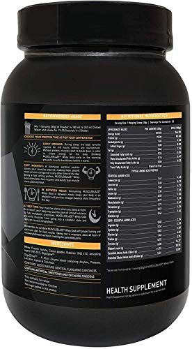 Muscleblaze Whey Gold 100% Whey Isolate Protein Supplement Powder1 Kg(Rich Milk Chocolate),With 100g Creatine & Shaker Free - Image 5