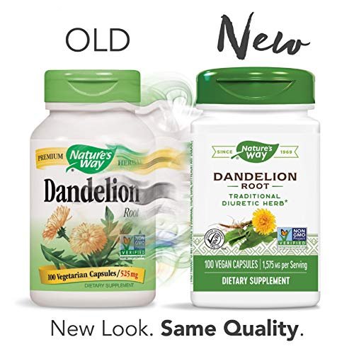 Nature's Way Dandelion Root - 1,575 MG per Serving 100 Vegan Capsules - Image 3