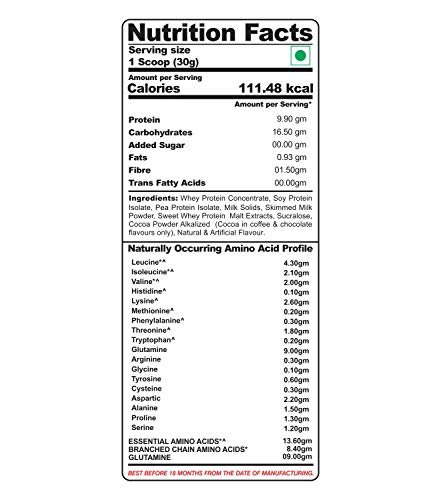 Oxin Nutrition My First Protein Supplement Powder - Beginners Protein Powder With Whey & Pea - Banana Milkshake - 2lbs / 30 Servings - Image 5