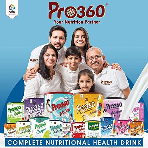Pro360 Slim Weight Management Meal Replacement Protein Shake (Strawberry Flavour) No Added Sugar, Dietary Supplement For Men & Women, 500Gm - Image 6