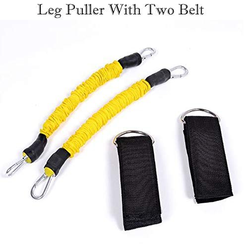 RONTENO Fitness Resistance Bands Multifunction Leg Puller Leg Trainer Leg Strength Training with 2 Bands, 1Pc(Multi-Color) - Image 7