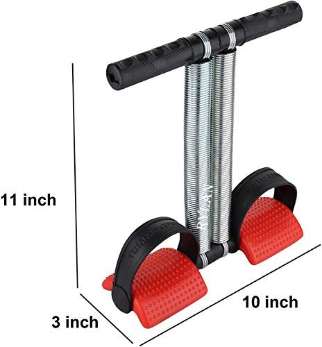 RYLAN Double Spring Tummy Trimmer Pro Waist Trimmer Abs Exerciser Body Toner Fat Buster Home Gym Home Exercise Equipment Abdominal Exercise Equipment Leg Exerciser Tummy Trimmer for Men and Women - Image 4